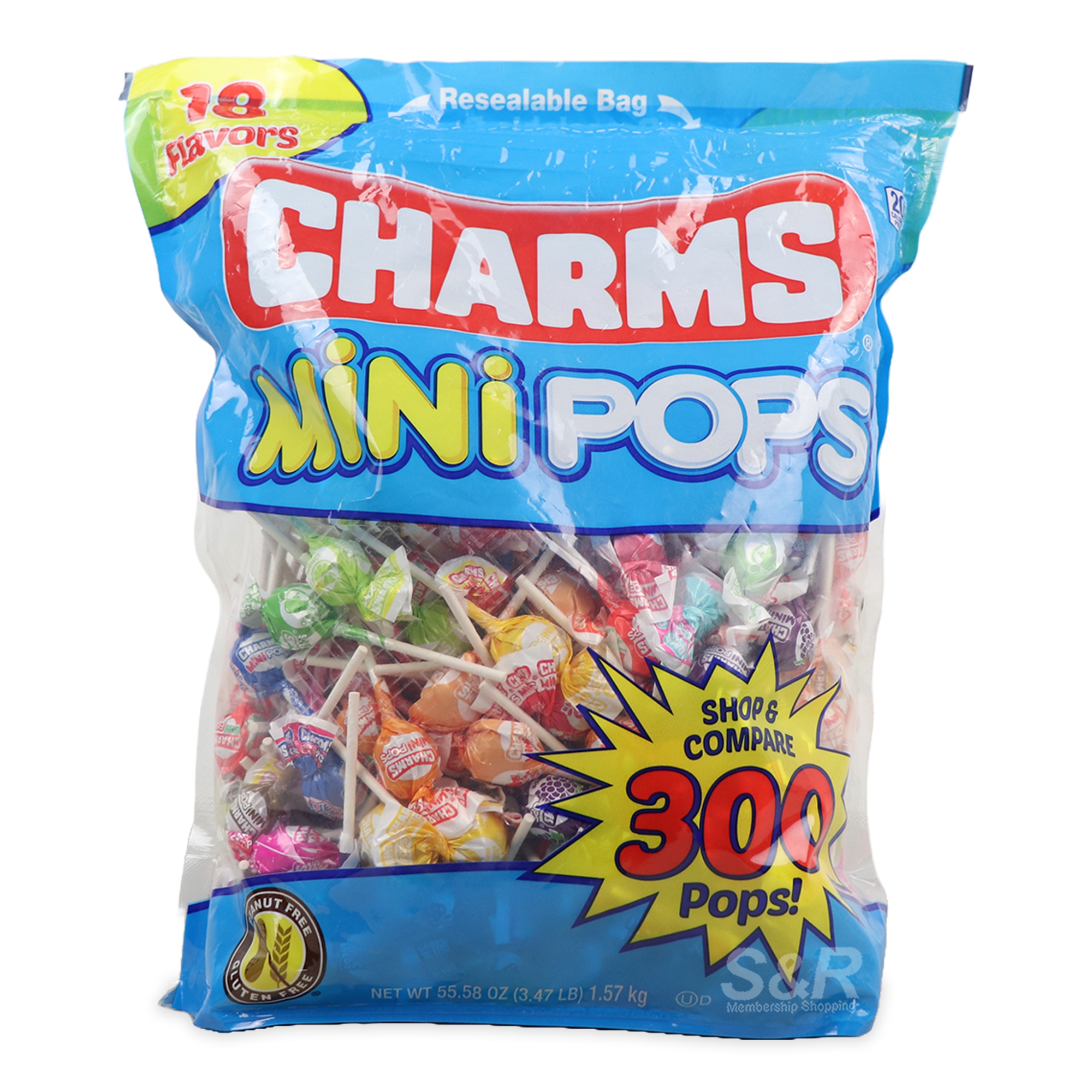 Charms Mini Pops 1.57kg
